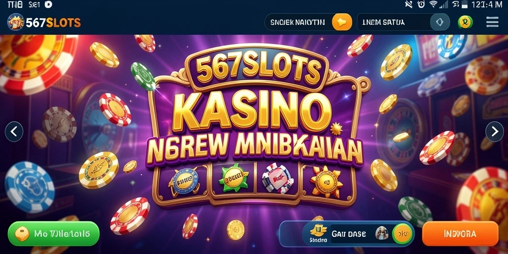 Tampilan gameplay Kasino yang menarik dan mengasyikkan.