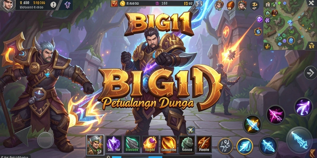 Tangkapan layar gameplay <strong>BIG11</strong> menunjukkan aksi pertarungan yang mendebarkan.