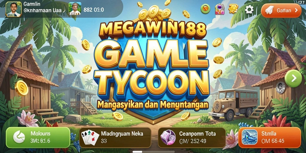 Tampilan gameplay <strong>MEGAWIN188</strong> yang menarik dan penuh strategi.