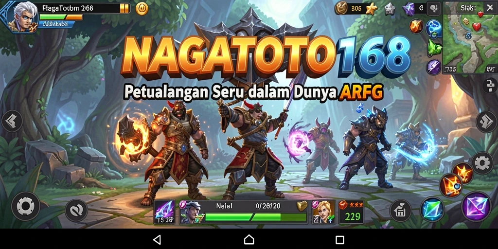 Tampilan gameplay NAGATOTO168 yang memukau dan penuh aksi.