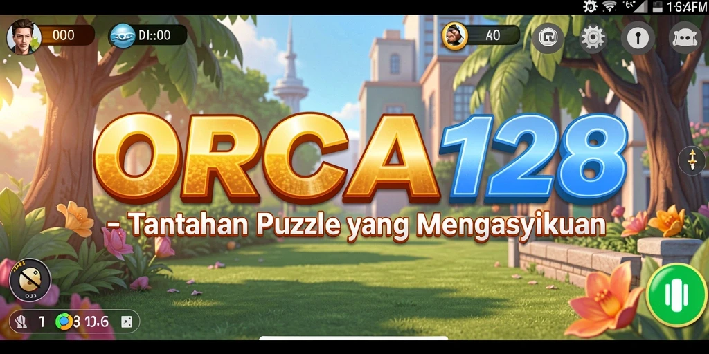 Tampilan screenshot gameplay yang menarik dari ORCA128.